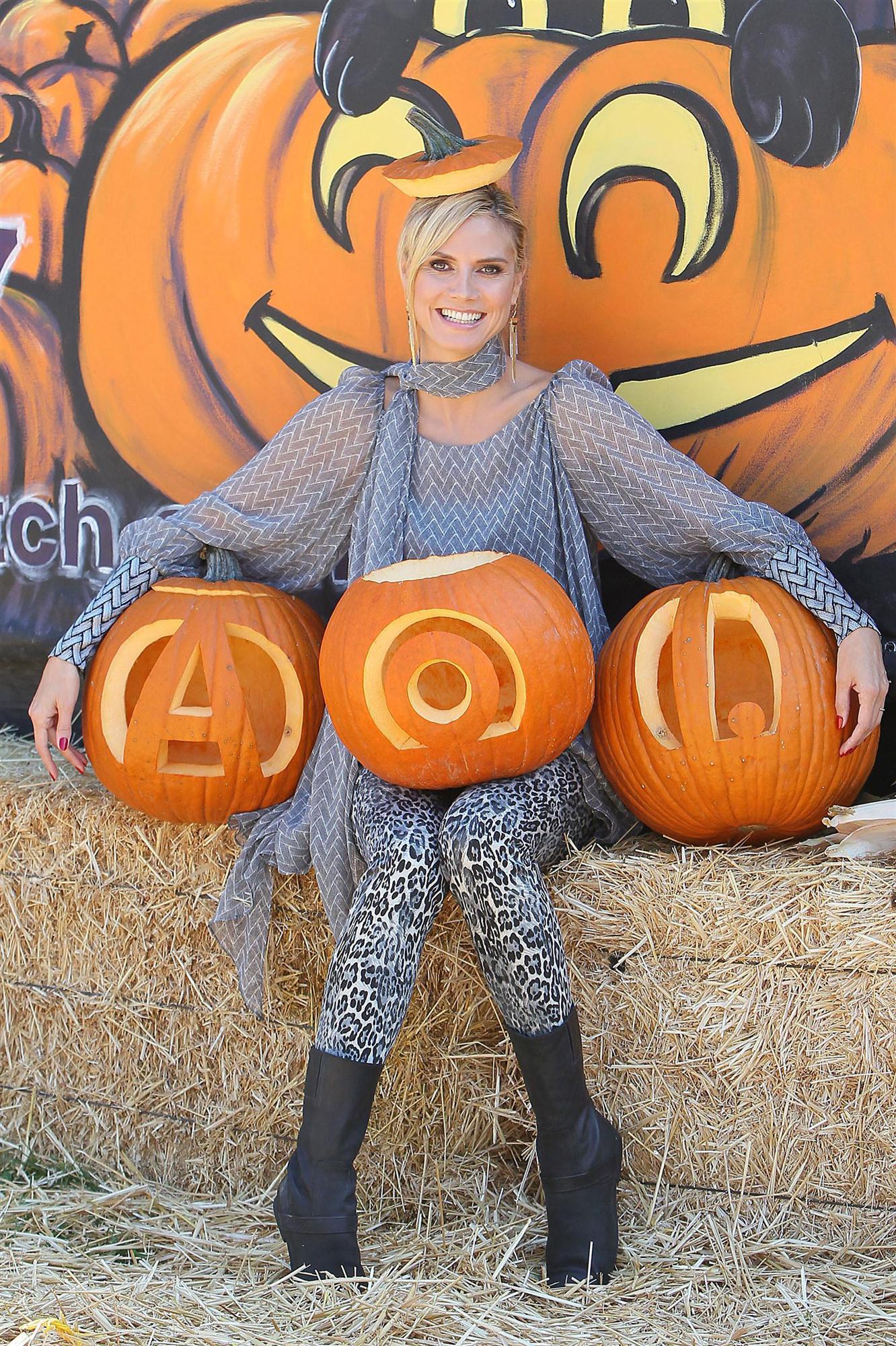 Heidi Klum at Mr Bones Pumpkin Patch in West Hollywood | Picture 100741